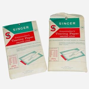 Vintage SINGER Dressmakers Tracing Paper